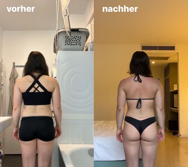 Vorher / Nachher – Rücken